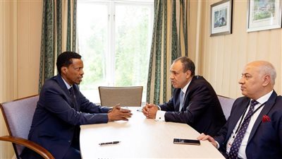 وزير الخارجية يلتقي مع مستشار الأمن القومي الصومالي