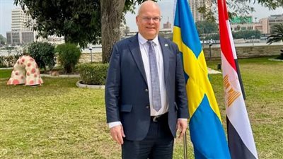 سفير السويد يثمن ما تحقق على أرض مصر من إنجازات استراتيجية بقيادة الرئيس السيسي