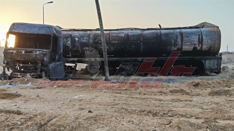 السيارة المحترقه