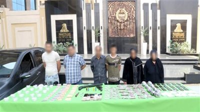 ضبط بؤر إجرامية شديدة الخطورة لتجارة المخدرات والأسلحة النارية غير المرخصة بالقليوبية 