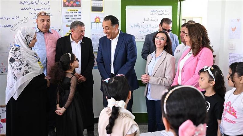 جانب من تفقد المدرسة