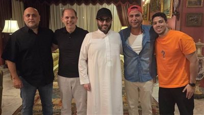 آل الشيخ بعد زيارة عادل إمام: يتابع الأهلى وسعيد بالتعاون مع محمد ورامي لإنتاج شمس الزناتي 