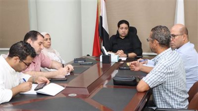 ملفات تقنين أراضي أملاك الدولة قبل عرضها على اللجنة العليا للبت ببني سويف