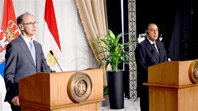 رئيس وزراء صربيا: مصر نقطة الاستقرار بالمنطقة وارتكاز مهم للعالم