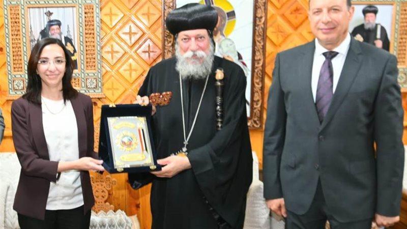 جانب من مراسم التهنئة