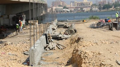 محافظ بني سويف يتفقد مشروع المرسى السياحي على الساحل الشرقي لنهر النيل