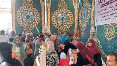استمرار توافد المواطنين على حملة «من بدري أمان» بكفر الشيخ
