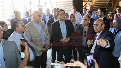 وزير الثقافة ومحافظ القليوبية يتفقدان أعمال تطوير قصر ثقافة بنها.. ويتابعان أداء قصر ثقافة الطفل