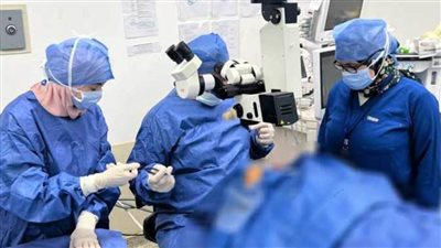  زراعة قرنية معقدة لسيدة ستينية تحت مظلة التأمين الصحي الشامل بالإسماعيلية