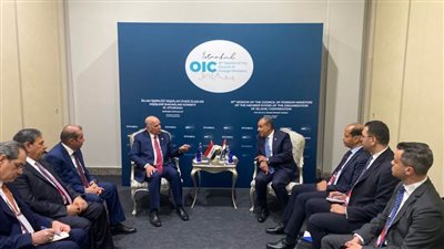 وزير الخارجية يلتقي نظيره العراقي في إسطنبول 