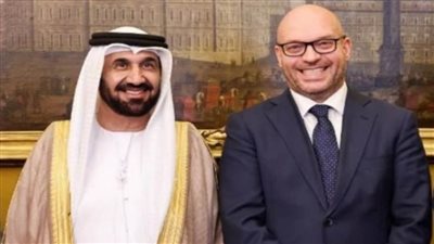 رئيس البرلمان العربي يلتقي رئيس مجلس النواب الإيطالي