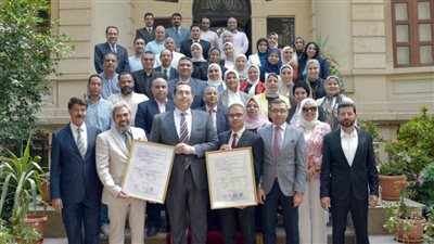 حصول الجامعـة المصرية للتعلم الالكتروني الأهلية على شهــادتي الأيزو الدولية 