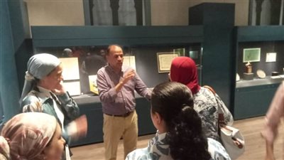 أطفال قرية اجهور الكبرى في ضيافة متحف نجيب محفوظ 