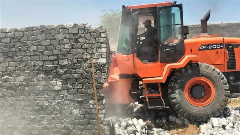 حملة ازالات ببنى