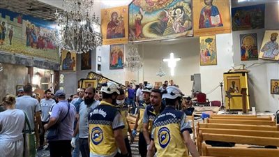 سوريا تدين التفجير الإرهابي الذي استهدف كنيسة مار إلياس بدمشق