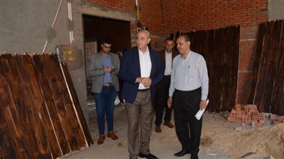 بالصور.. محافظ الغربية يتابع ميدانيًا إنشاء المبنى الإداري الجديد