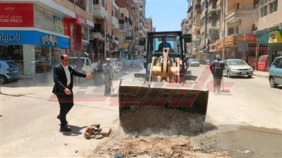 تحقيق السيولة المرورية وتحسين المظهر الحضاري بعاصمة كفر الشيخ 