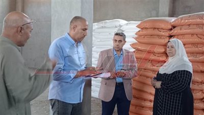 المهندس فخري باز يتفقد الإدارة الزراعية بكفر الشيخ