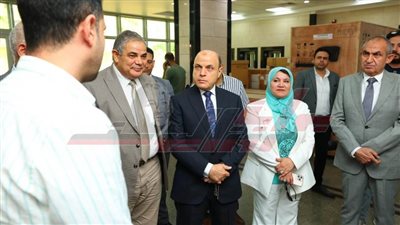 محافظ كفر الشيخ يتفقد المدينة الطبية الجامعية 