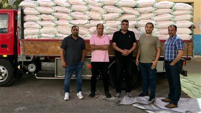 ضبط دقيق وأسمدة مهربة فى حملة تموينية بالفيوم 