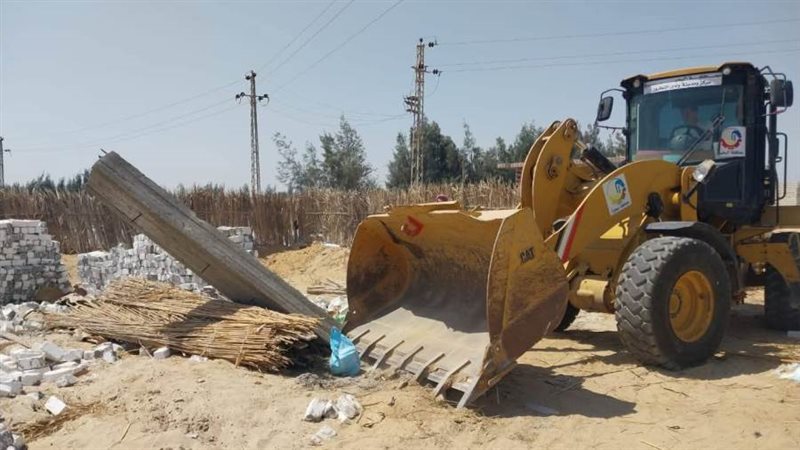 جانب من حملات إزالة