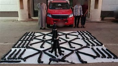 ضبط بؤر إجرامية لتجارة المخدرات والأسلحة النارية