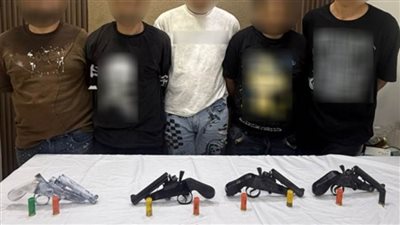 كشف ملابسات تداول فيديو يظهر خلاله 3 أشخاص يطلقون أعيرة نارية بطريقة عشوائية على أحد الكبارى بالقليوبية 