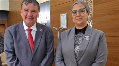 المستشارة أمل عمار تلتقي وزير التنمية والمساعدة الاجتماعية البرازيلي