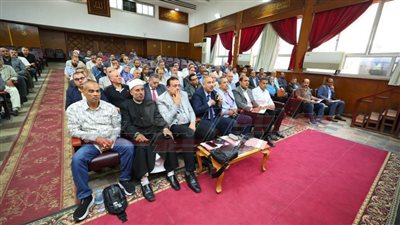 متابعة موقف منظومة الرصد اليومي للمتغيرات المكانية بكفر الشيخ