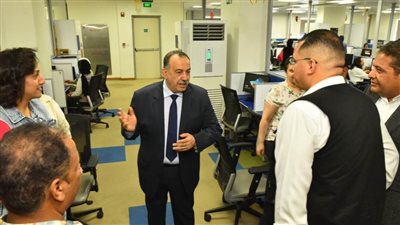 محافظ أسيوط يتفقد المنطقة التكنولوجية وواحة سيليكون بمدينة أسيوط الجديدة