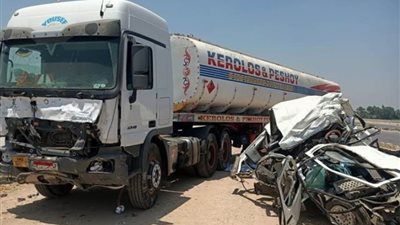 النيابة العامة تأمر بحبس مالك السيارة المتسببة في حادث الطريق الإقليمي بالمنوفية