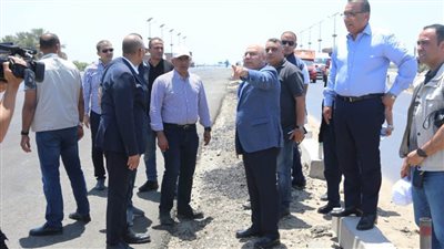 الوزير يتفقد أعمال صيانة المرحلة الأولى من 