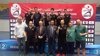بتروجت يتوج ببطولة دوري رجال تنس الطاولة موسم 2024-2025