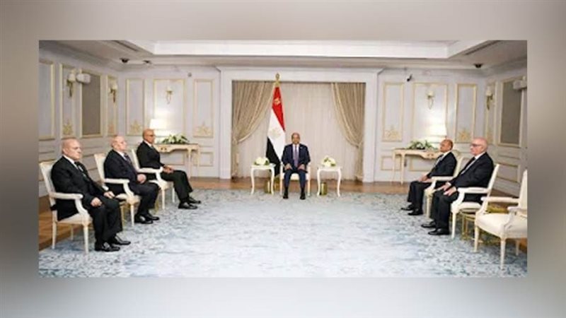 الرئيس خلال استقباله