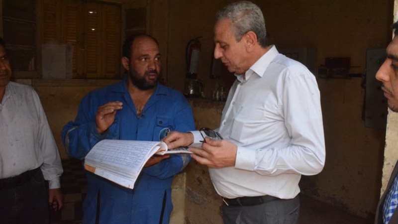 محافظ الغربية خلال