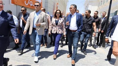 5 وزراء في جولة بالمدينة التراثية بالعلمين الجديدة