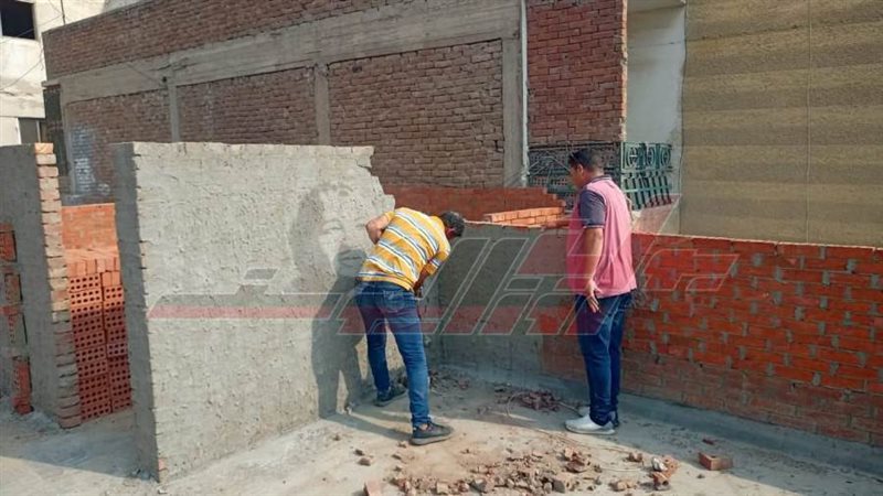 إزالة البناء المخالف