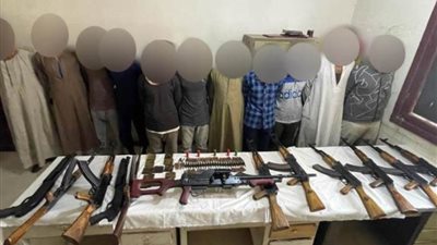حملات أمنية لضبط تجار المخدرات والأسلحة النارية غير المرخصة بأسيوط وأسوان ودمياط