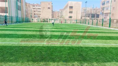 استلام 3 ملاعب جديدة بعد انتهاء أعمال الإحلال والتجديد بكفر الشيخ