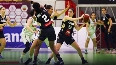 الأردن يفوز على الجزائر بالبطولة العربية لكرة السلة للسيدات