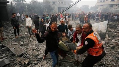 استشهاد 7 فلسطينيين بينهم أطفال في قصف إسرائيلي على خان يونس بجنوب غزة