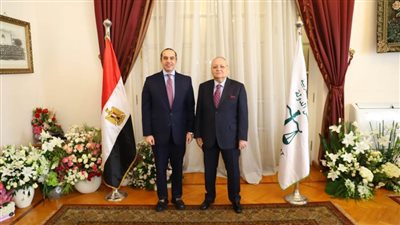 رئيس مجلس الدولة يستقبل وزير الشؤون النيابية والقانونية لتقديم التهنئة له بمنصبه الجديد