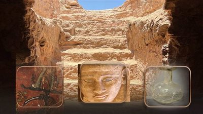 عاجل| بالأنفوجرافيك.. الجبانة المحيطة بضريح الأغاخان تكشف أسرار الفراعنة