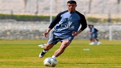 محمد شحاتة ينتظم في مران الزمالك.. والفريق يواصل التدريبات البدنية