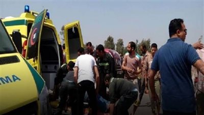بصحراوي البحيرة.. إصابة 5 أشخاص بحادث تصادم أتوبيس بسيارة أجرة 