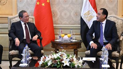 مدبولي ورئيس مجلس الدولة الصيني يرأسان جلسة مناقشة القضايا المشتركة