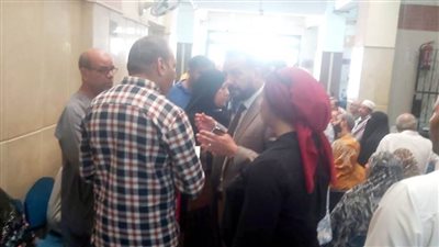 إجراءات لحل مشكلة الزحام بالعيادة الشاملة ببنى سويف  بسبب الجرد السنوي