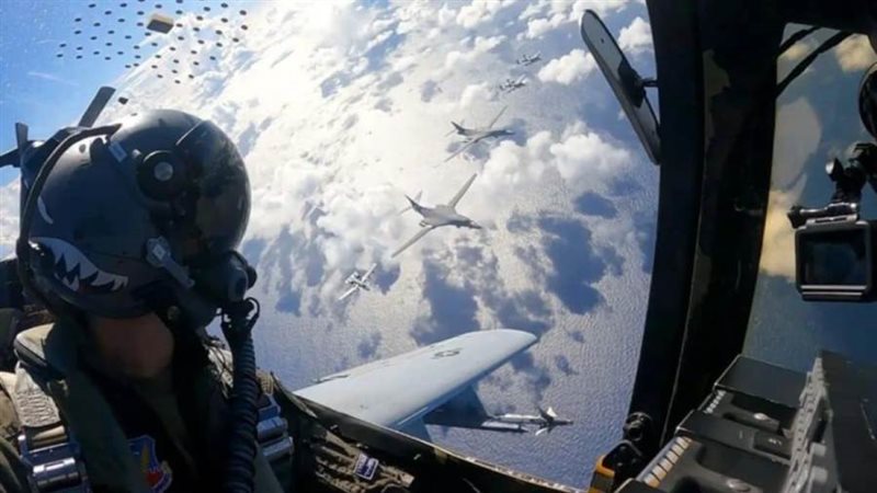 رصد نشاط جوي أمريكي