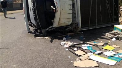 إصابة 3 أشخاص في حادث تصادم بالطريق الزراعي في قها