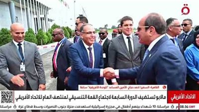 عاجل| الرئيس السيسي يصل إلى مقر انعقاد القمة التنسيقية لمنتصف العام للاتحاد الإفريقي في 
